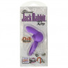 Anillo Vibrador Silicon Jack Rabbit Morado | Calexotics con Estimulador de Clítoris