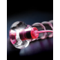 Icicles No. 4 Vibrador de Vidrio Clear Pink | 10 Funciones y Estilo Elegante