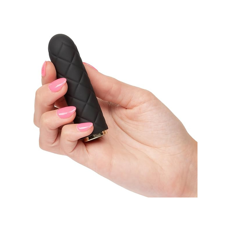 Raven Quilted Seducer Bala Vibradora | Calexotics Lujo, Textura y Potencia en Formato Discreto