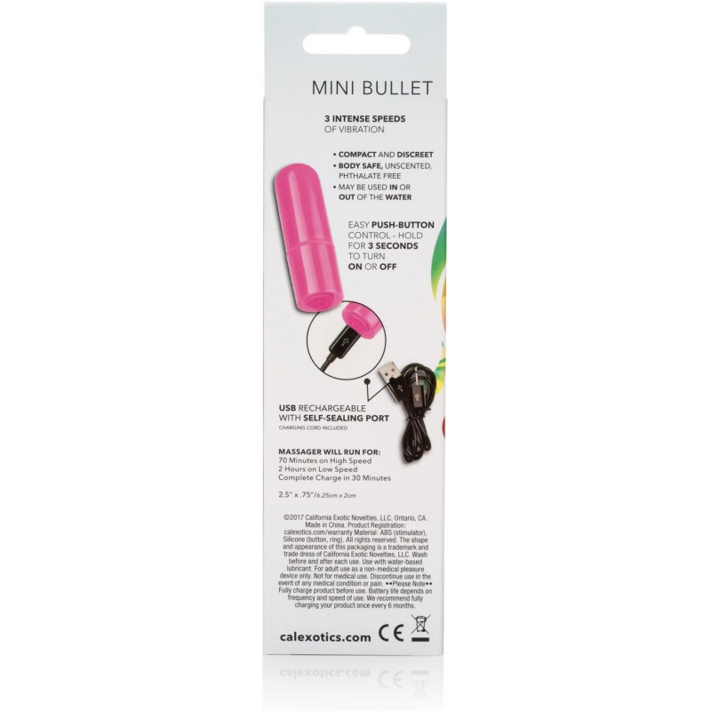 Mini Bullet Tiny Teaser Calexotics | Bala Vibradora Compacta y Potente