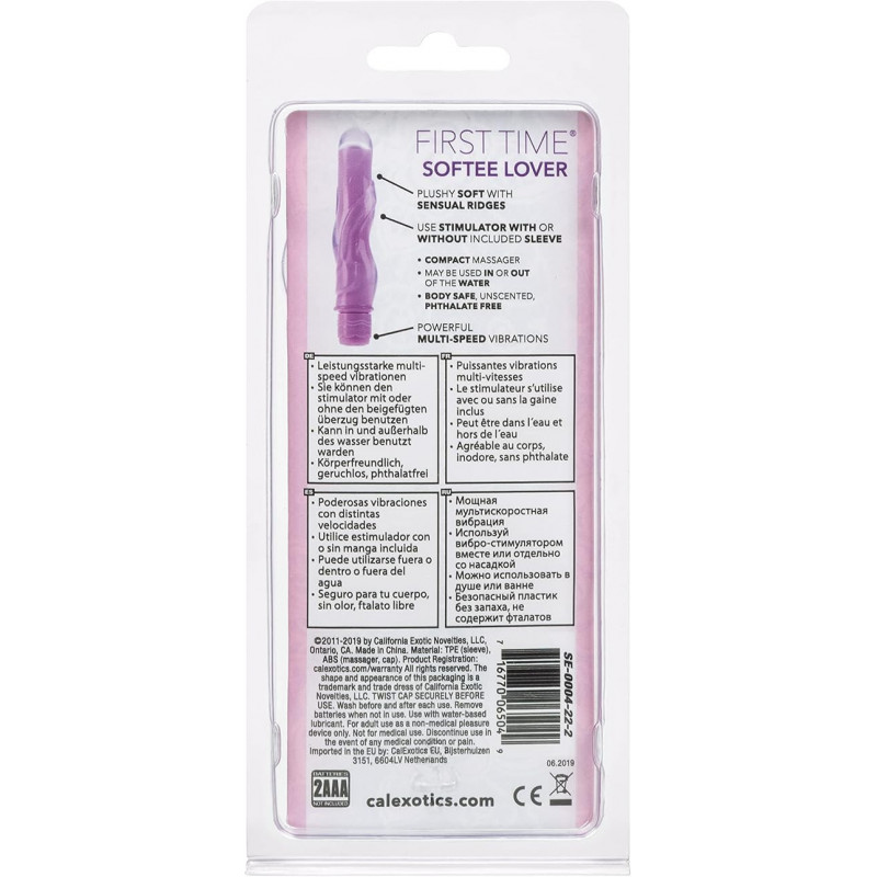 Softee Lover Calexotics | Vibrador Suave y Ergonómico para Principiantes