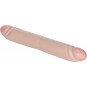 Smooth Double Dong Ivory Duo 12" | Dildo Doble Suave y Flexible de Calexotics