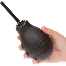 One Way Ducha Anal Negra Calexotics | Limpieza Íntima Segura y Eficiente