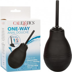 One Way Ducha Anal Negra Calexotics | Limpieza Íntima Segura y Eficiente