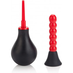 Ribbed Ducha Anal Calexotics | Limpieza Profunda con Estimulación Estriada