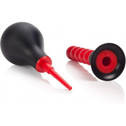 Ribbed Ducha Anal Calexotics | Limpieza Profunda con Estimulación Estriada