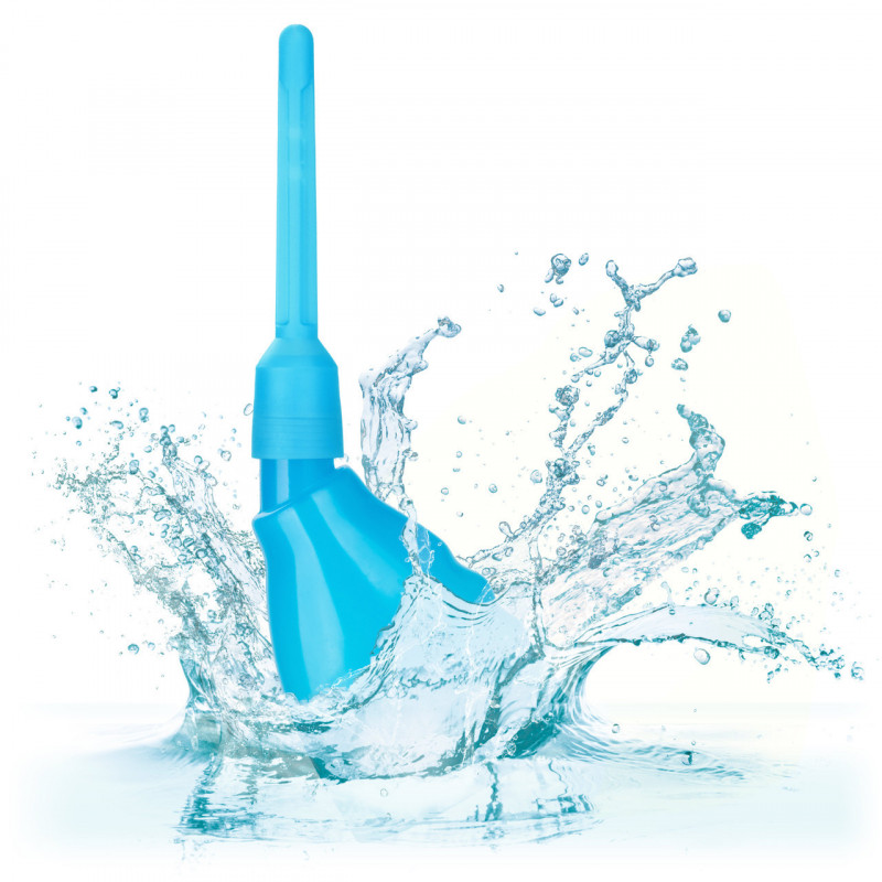 Ultimate Ducha Anal Azul Calexotics | Higiene Íntima Profunda y Cómoda
