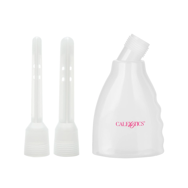 Ultimate Ducha Anal Transparente Calexotics | Limpieza Íntima Precisa y Discreta