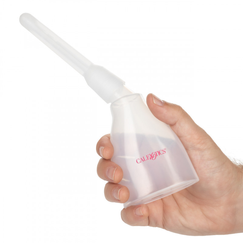 Ultimate Ducha Anal Transparente Calexotics | Limpieza Íntima Precisa y Discreta
