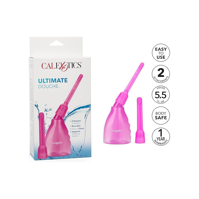 Ultimate Ducha Anal Morada Calexotics | Higiene Profunda con Estilo y Comodidad