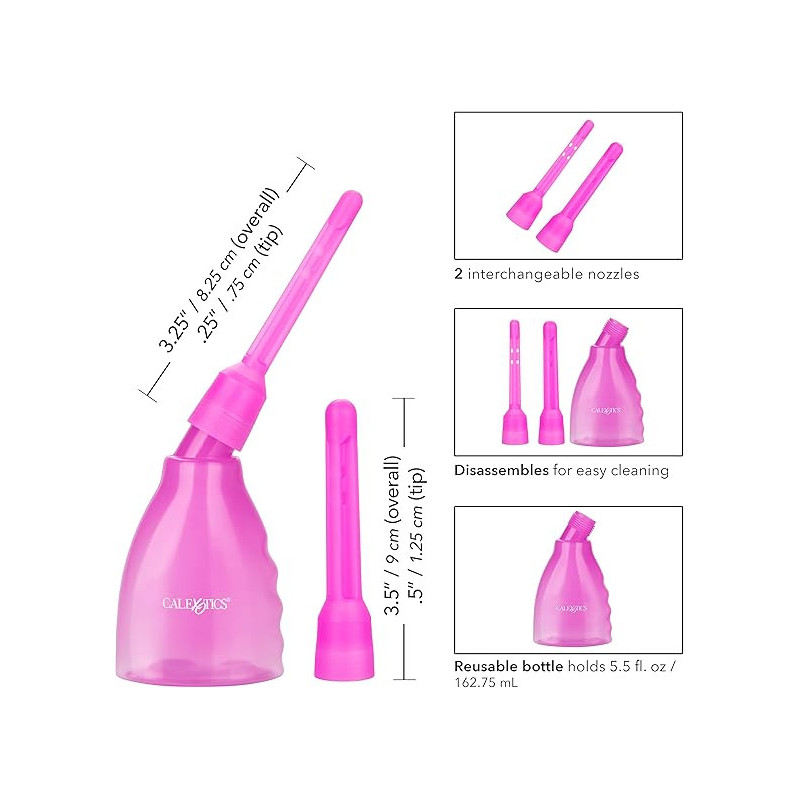 Ultimate Ducha Anal Morada Calexotics | Higiene Profunda con Estilo y Comodidad
