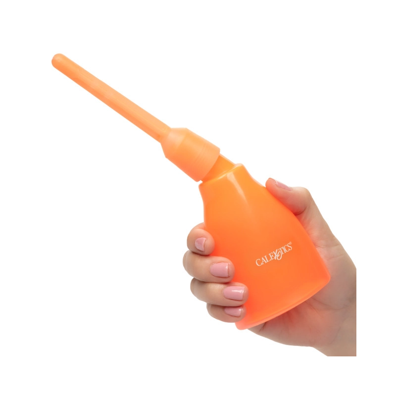 Ultimate Ducha Anal Naranja Calexotics | Limpieza Íntima Profunda y Color Vibrante
