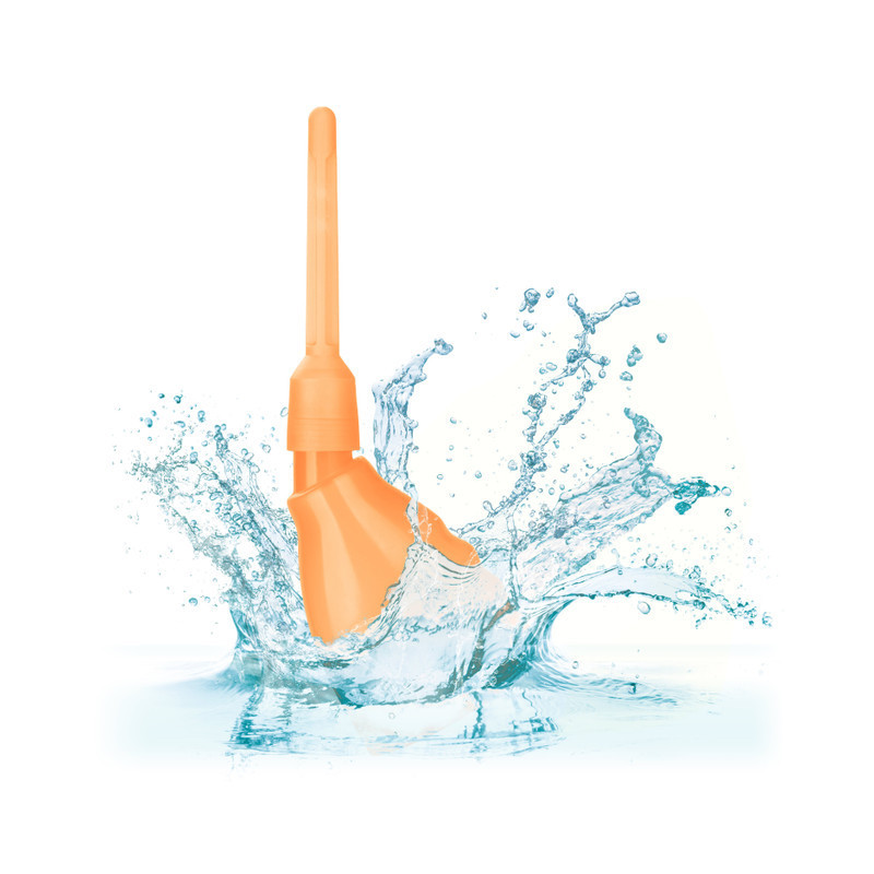 Ultimate Ducha Anal Naranja Calexotics | Limpieza Íntima Profunda y Color Vibrante