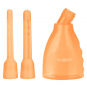 Ultimate Ducha Anal Naranja Calexotics | Limpieza Íntima Profunda y Color Vibrante