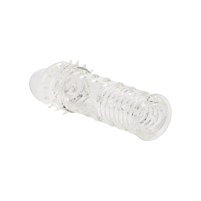 Adonis Extensión Texturizada Transparente Calexotics | Aumenta Tamaño y Estimulación