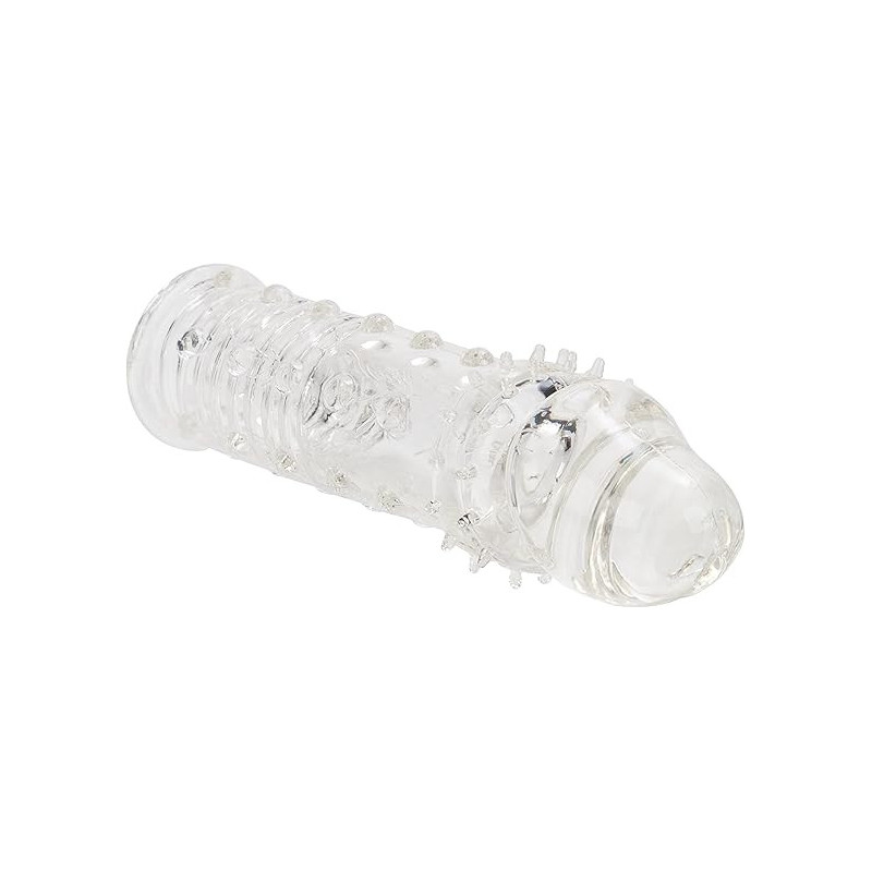 Adonis Extensión Texturizada Transparente Calexotics | Aumenta Tamaño y Estimulación