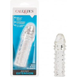 Adonis Extensión Texturizada Transparente Calexotics | Aumenta Tamaño y Estimulación