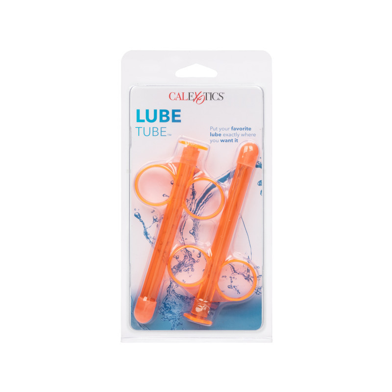 Lube Tube Naranja Calexotics | Dispensador de Lubricante Preciso y Limpio