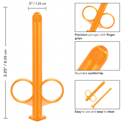 Lube Tube Naranja Calexotics | Dispensador de Lubricante Preciso y Limpio