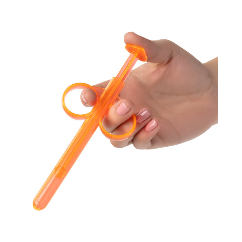 Lube Tube Naranja Calexotics | Dispensador de Lubricante Preciso y Limpio