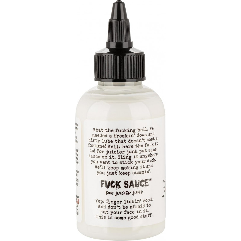 Fuck Sauce Cum Lubricante con Aroma 118 ml Calexotics | Textura Realista y Placer Sensorial