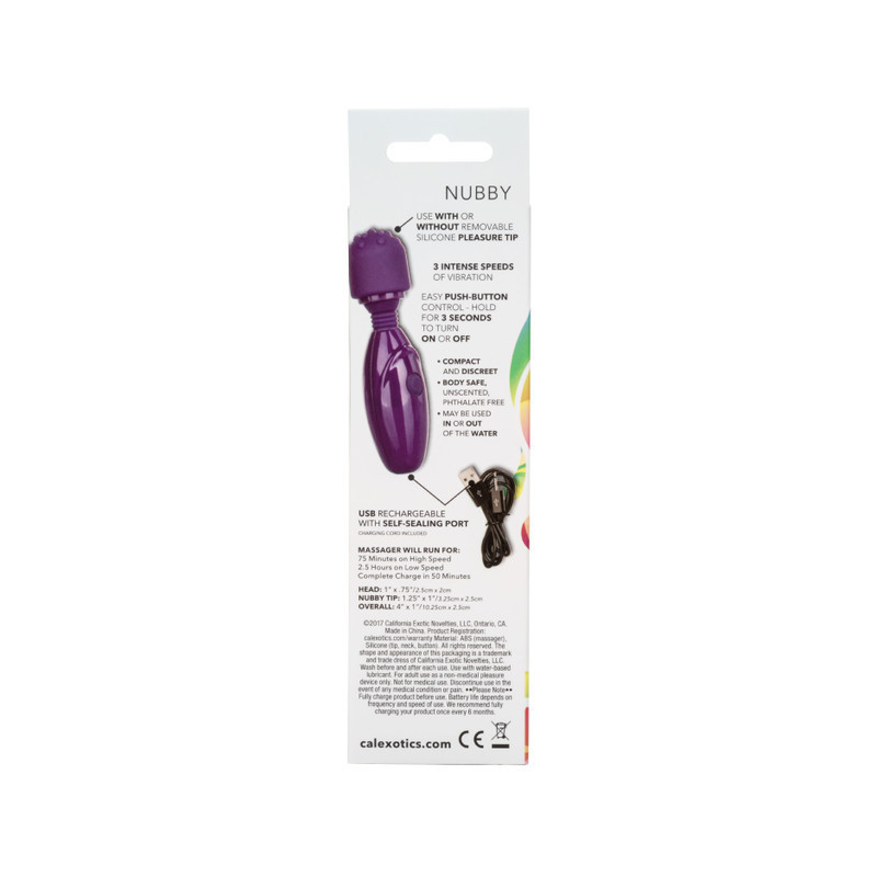 Nubby Tiny Teasers Calexotics | Mini Vibrador con Textura Estimulante y Potente