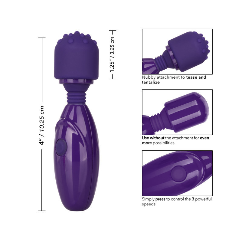 Nubby Tiny Teasers Calexotics | Mini Vibrador con Textura Estimulante y Potente