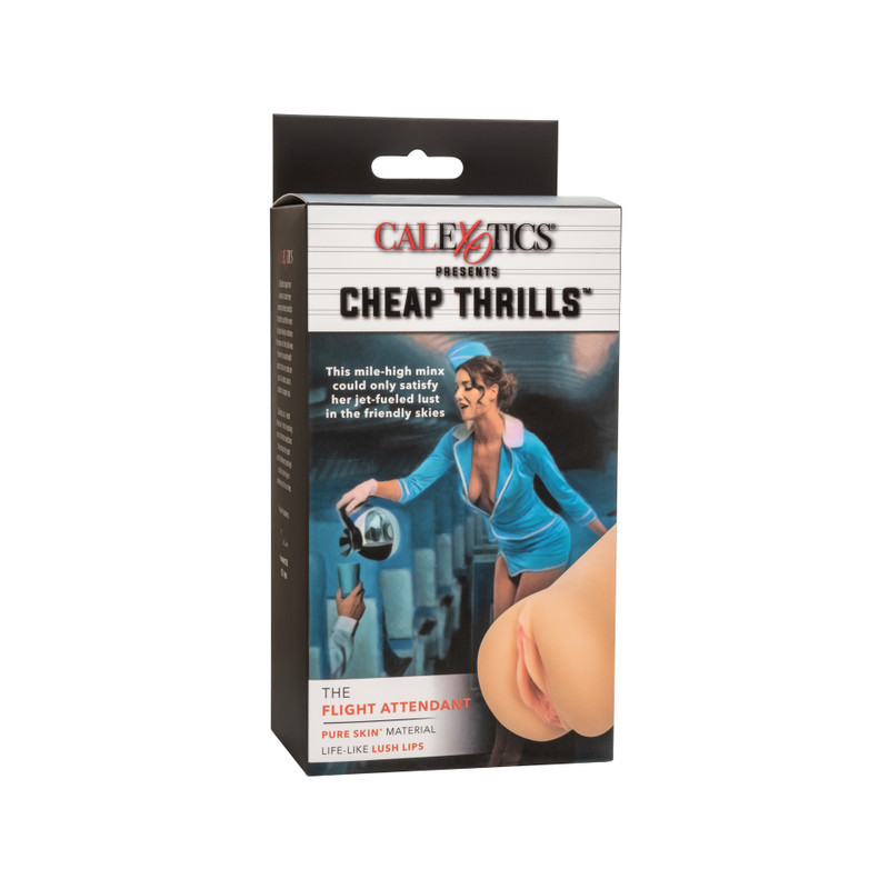 Cheap Thrills The Flight Attendant Masturbador Calexotics | Estimulación Realista, Compacto y Discreto