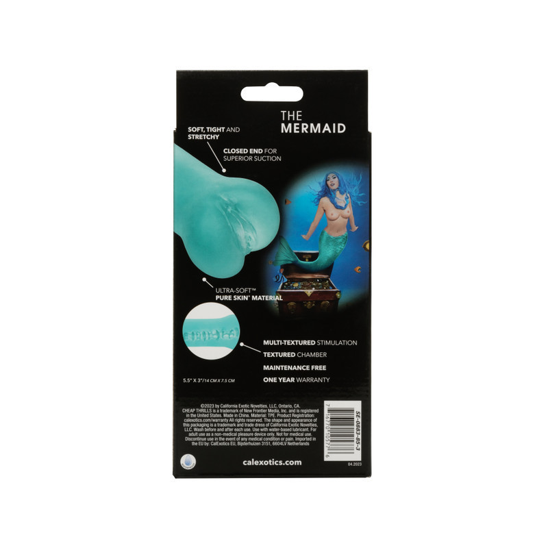 Cheap Thrills The Mermaid Masturbador Calexotics | Estimulación Realista, Diseño Ergonómico y Discreto