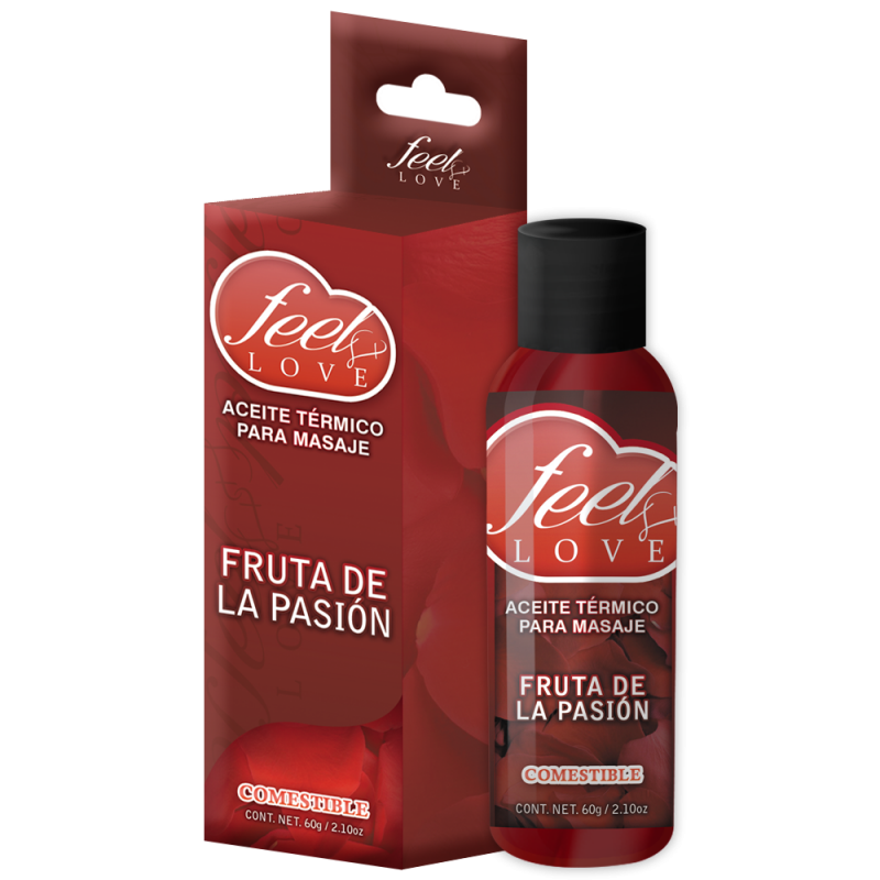Aceite de Frutas de la Pasión Térmico Comestible 60ml | Masaje Sensual