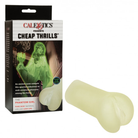 Cheap Thrills The Phantom Girl Masturbador Calexotics | Estimulación Realista, Compacto y Ergonómico