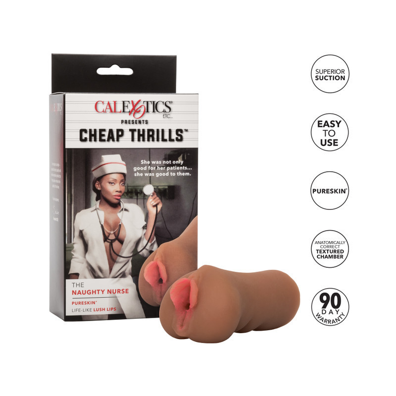 Cheap Thrills The Naughty Nurse Masturbador Calexotics | Estimulación Realista y Diseño Discreto
