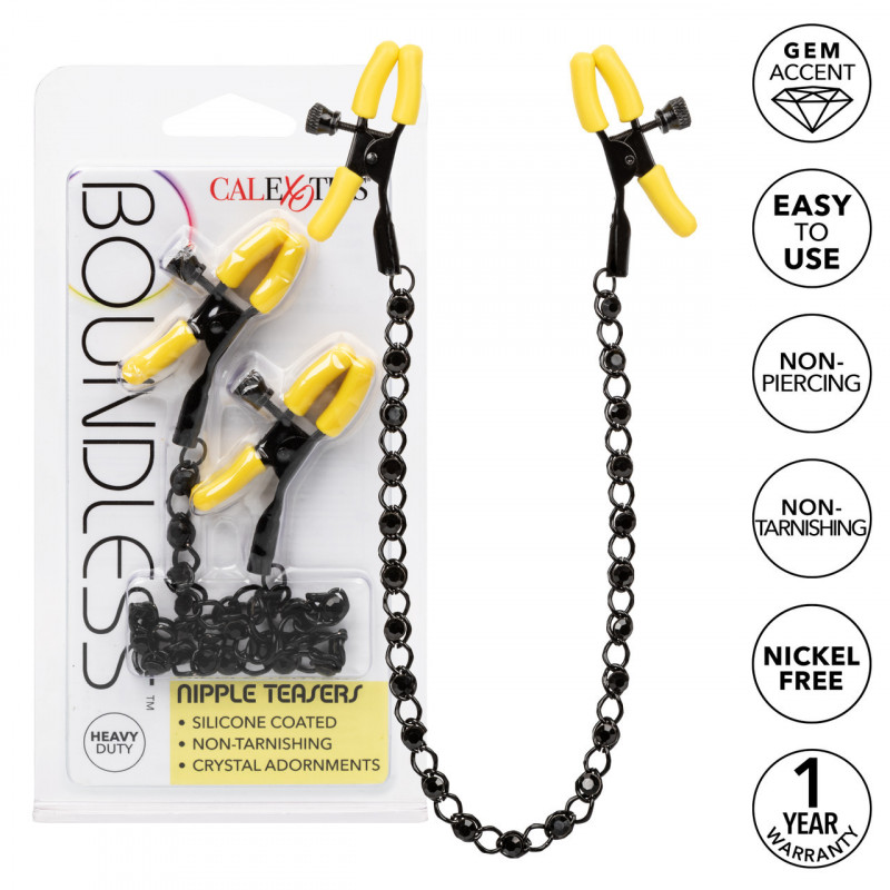 Nipples Teasers Boundless Calexotics | Estimuladores de Pezones Ajustables y Eróticos