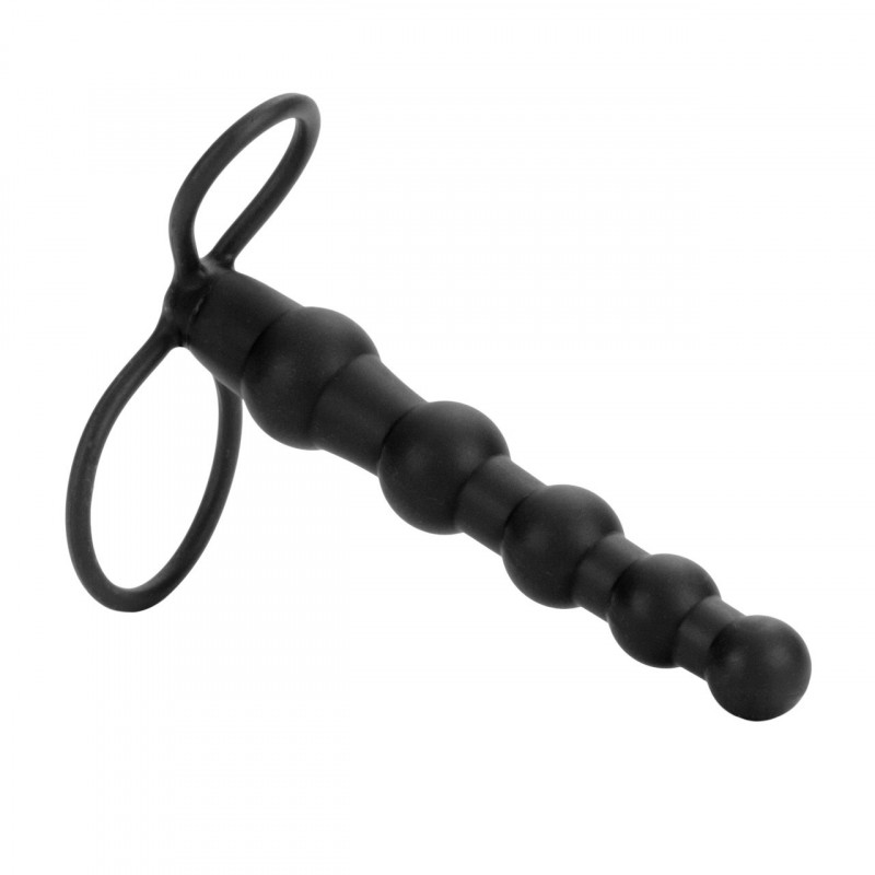 Beaded Dual Penetrator Love Rider Calexotics | Doble Penetración en Silicona Suave y Flexible