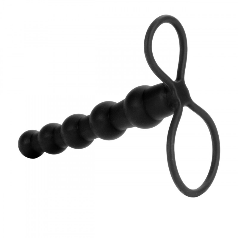Beaded Dual Penetrator Love Rider Calexotics | Doble Penetración en Silicona Suave y Flexible