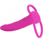 Dual Penetrator Rosa Love Rider Calexotics | Doble Penetración con Silicona Suave y Flexible
