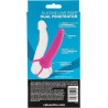 Dual Penetrator Rosa Love Rider Calexotics | Doble Penetración con Silicona Suave y Flexible