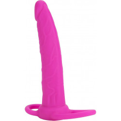 Dual Penetrator Rosa Love Rider Calexotics | Doble Penetración con Silicona Suave y Flexible