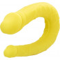 AC/DC Dong Amarillo Boundless Calexotics | Consolador Doble de Silicona para Doble Estimulación