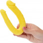AC/DC Dong Amarillo Boundless Calexotics | Consolador Doble de Silicona para Doble Estimulación
