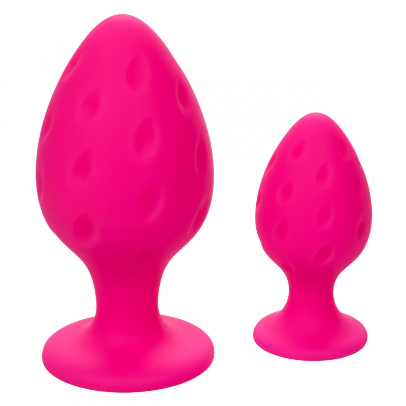 Cheeky Plug Anal Rosa Calexotics | Estimulación Anal Suave y Segura para Principiantes