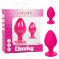 Cheeky Plug Anal Rosa Calexotics | Estimulación Anal Suave y Segura para Principiantes