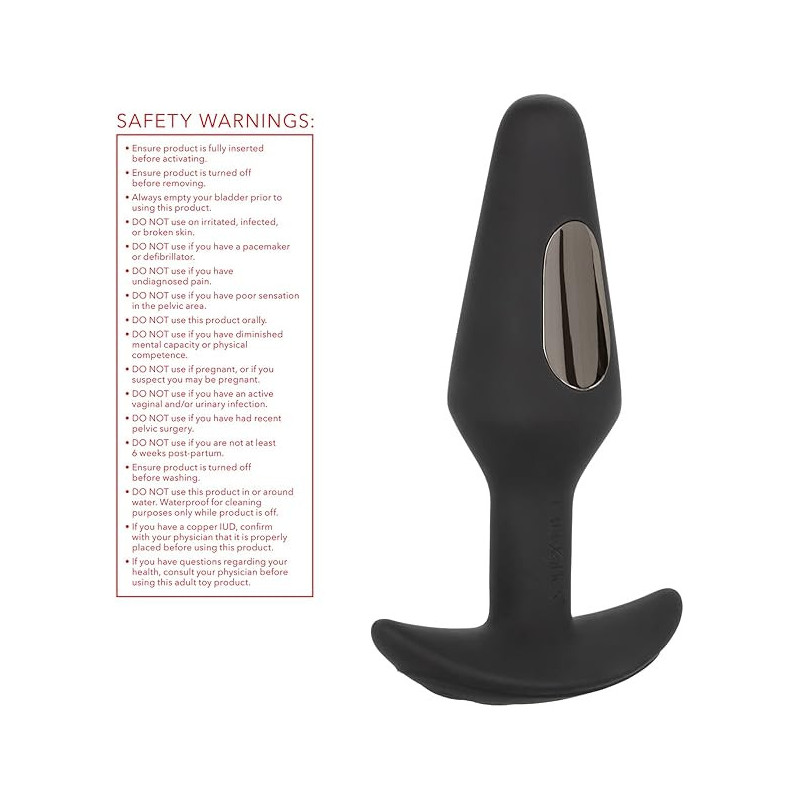 Electro Flare Plug Anal Volt Calexotics | Estimulación Anal con Vibración y Electroestimulación