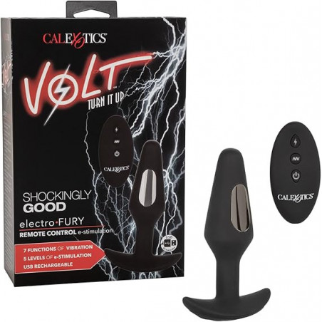 Electro Flare Plug Anal Volt Calexotics | Estimulación Anal con Vibración y Electroestimulación