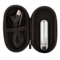 Bala Vibradora Recargable Plateada Hideaway Calexotics | Discreta, Potente y Elegante