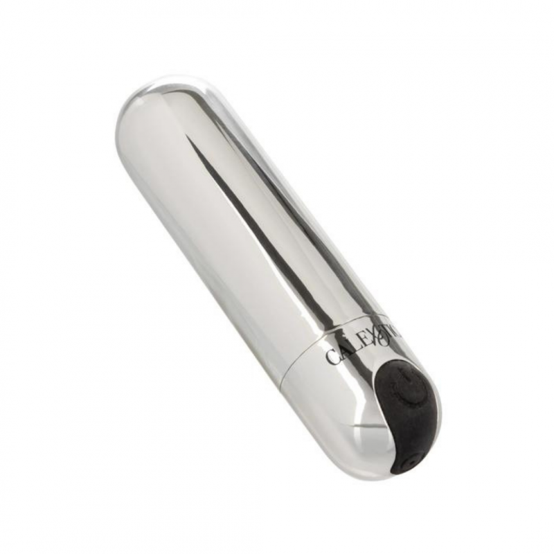 Bala Vibradora Recargable Plateada Hideaway Calexotics | Discreta, Potente y Elegante
