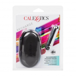 Bala Vibradora Recargable Plateada Hideaway Calexotics | Discreta, Potente y Elegante