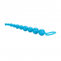 Rosario Anal Shane’s World Azul Calexotics | Bolas Anales Flexibles para Estimulación Gradual