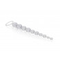 Rosario Anal X-10 Beads Platinum Calexotics | Bolas Anales de Lujo para Estimulación Gradual