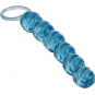 Rosario Anal Azul Swirl Pleasure Calexotics | Bolas Anales Espirales para Estimulación Intensa
